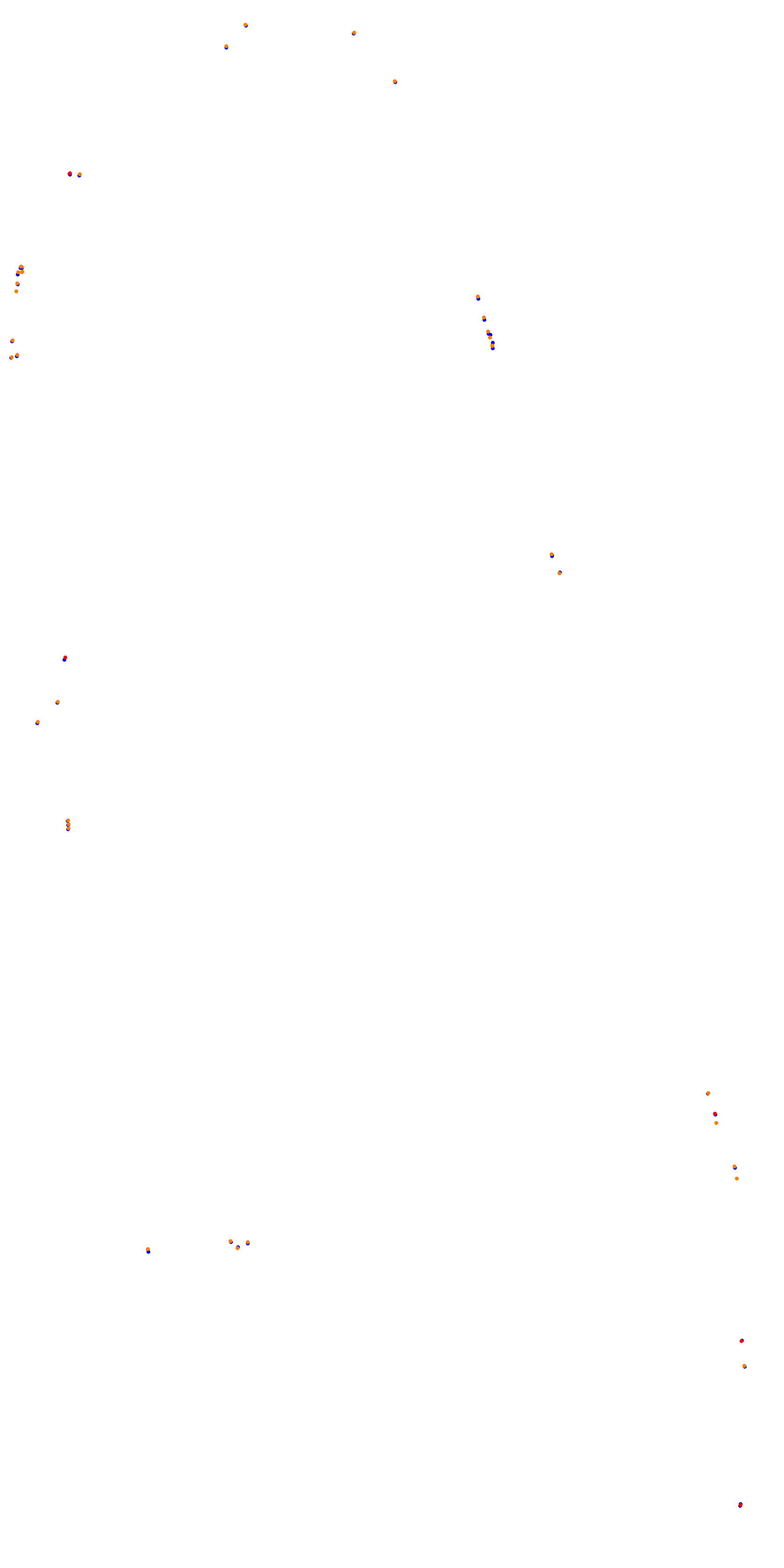 Le Mans FM7 - 24h race start special collisions