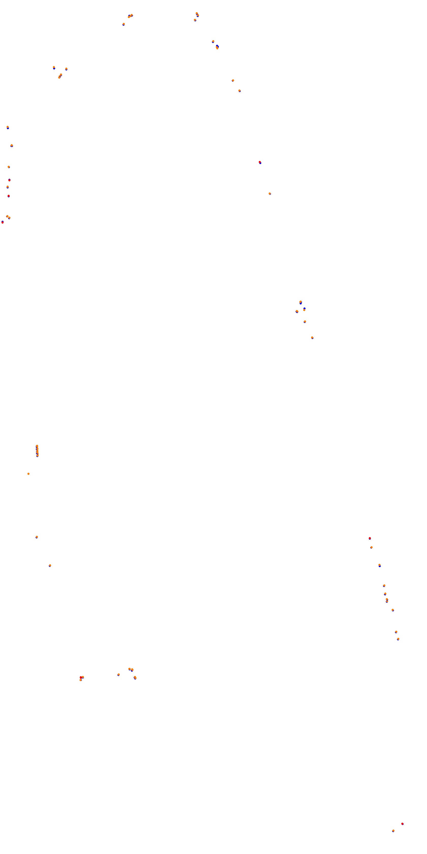 Le Mans FM7 - 24h race start special collisions