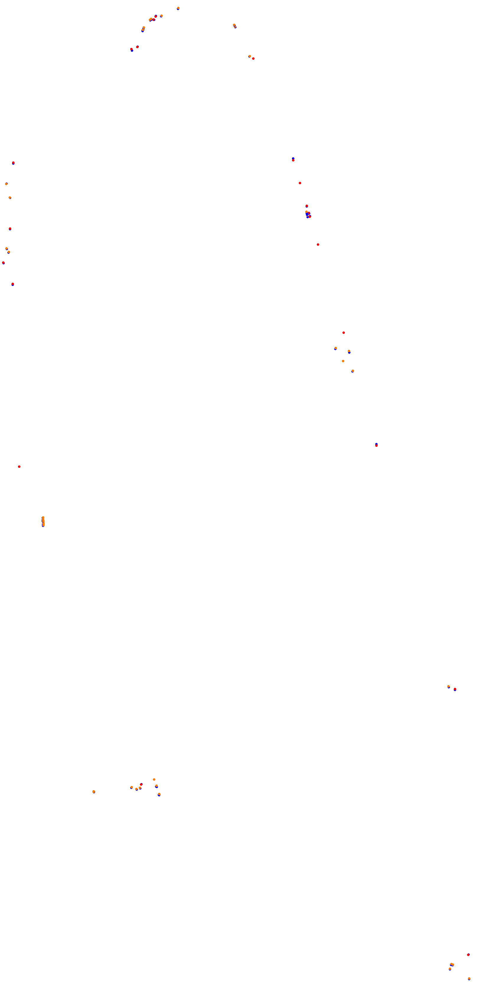 Le Mans FM7 - 24h race start special collisions